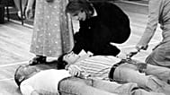Peter Gill rehearsing 'Small Change' in 1976