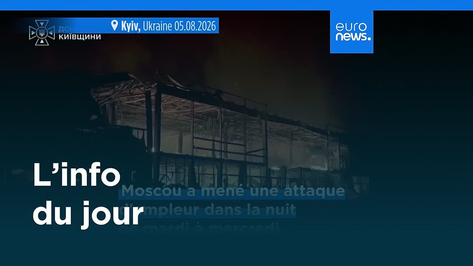 L’info du jour | 5 août 2026 - Mi-journée