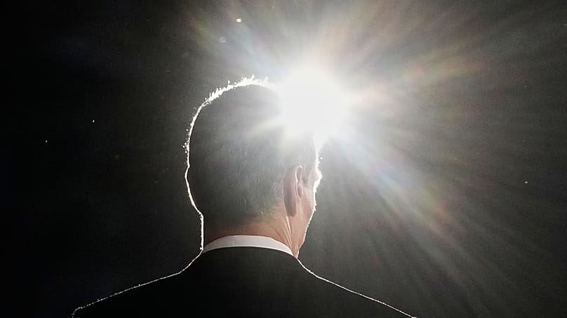 Spain's Prime Minister Pedro Sánchez attends the inauguration of the Tower of Jesus Christ at the Basilica of the Sagrada Familia in Barcelona, Spain, 10 June, 2026.