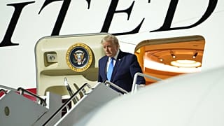 Donald Trump érkezése Las Vegasba, augusztus 4. 