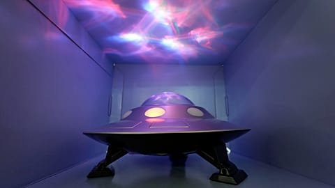 The "Cosmic UFO" projector from Cloud b will be unveiled at the TTPM Holiday Showcase in New York on 1 October 2014.