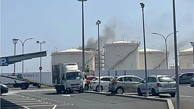 Explosión del tanque. 