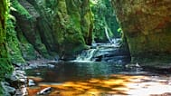 Finnich Glen, a popular beauty spot in Scotland, is up for sale