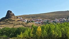 Veduta panoramica di Huélamo