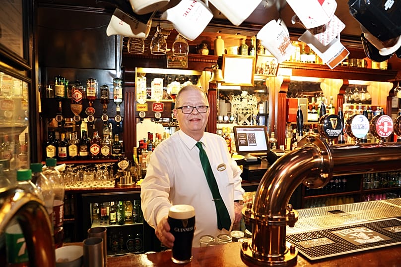 Täglich werden weltweit mehr als zehn Millionen Gläser dunkles Guinness-Bier getrunken.