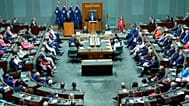 A view of Parliament House in Canberra, 5 March, 2026