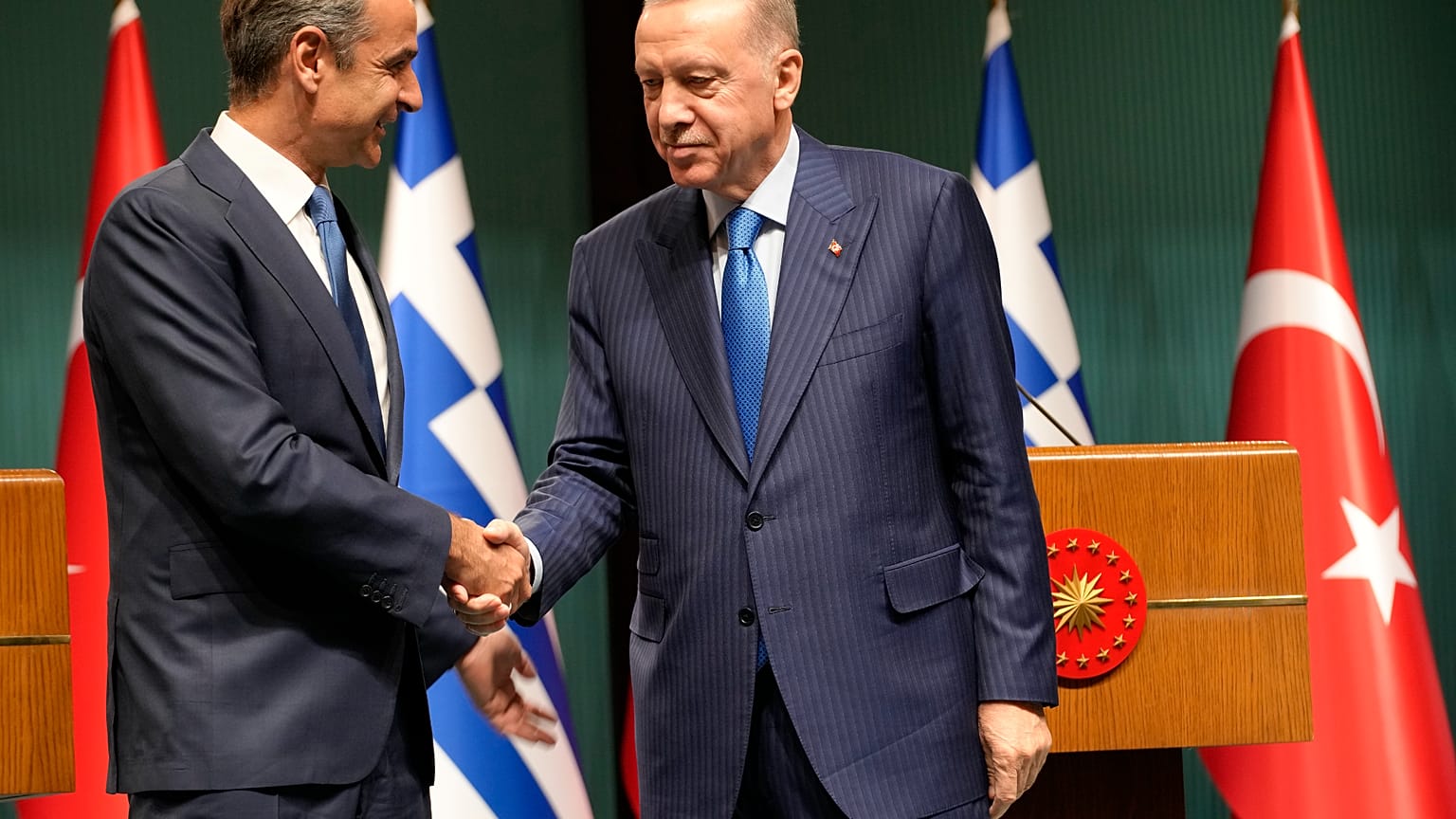 K. Mitsotakis - R. Erdoğan