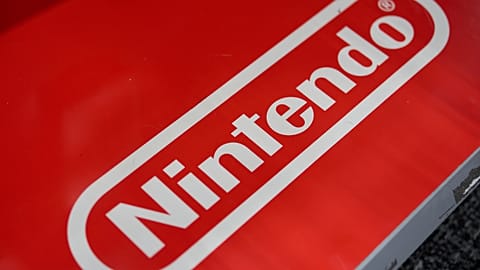  FILE - A Nintendo logo is seen June 5, 2025, in Nashville, Tenn. (AP Photo/George Walker IV, File)