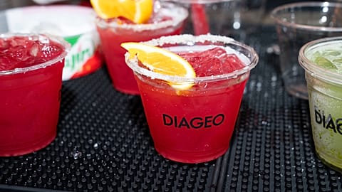 Festivalgoers are seen at Diageo Goes West during Tales of the Cocktail on Thursday, July 25, 2024, in New Orleans.