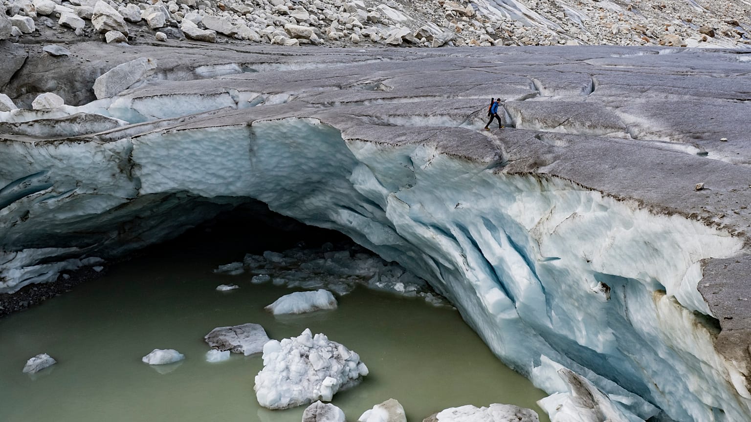 Matthias Huss, glaciologist at the Swiss Federal Institute of Technology in Zurich (ETH Zurich) and director of Glamos, the Swiss Glaciological Monitoring Network.