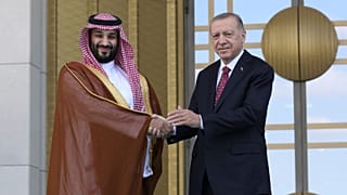 رجب طیب اردوغان و محمد بن سلمان