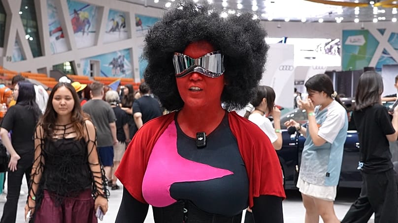 Cosplayers στο Comic Con Astana 2026