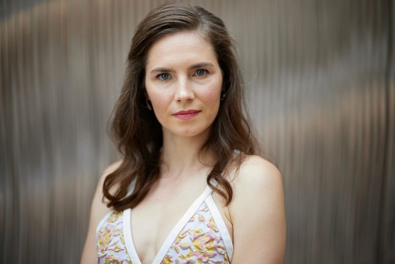 Amanda Knox poses for a portrait to promote "The Twisted Tale of Amanda Knox"