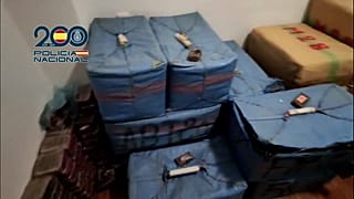 10,5 toneladas de hachís incautadas en Madrid, 8 de agosto de 2026