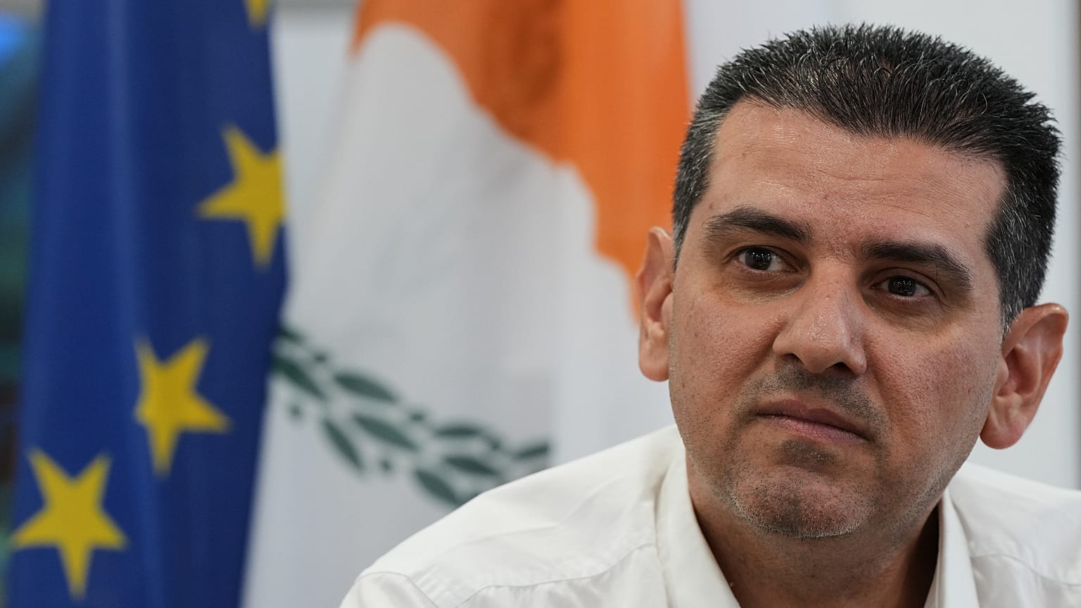 Ο Υπουργός Ενέργειας της Κύπρου, Μιχάλης Δαμιανός στην συνέντευξη του στο Associated Press