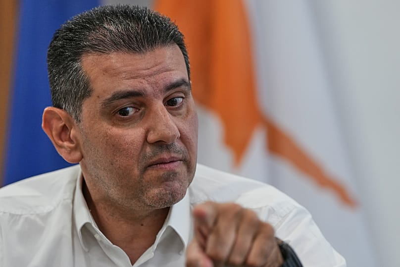 Ο Υπουργός Ενέργειας της Κύπρου, Μιχάλης Δαμιανός στην συνέντευξή του στο Associated Press