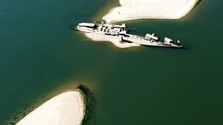 Barco nazi de la II Guerra Mundial aflora en el Danubio a su paso por Serbia, agosto 2026