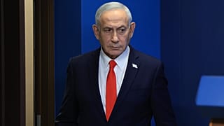 Conférence de presse de Benjamin Netanyahu à Jérusalem, le 15 juin 2026.