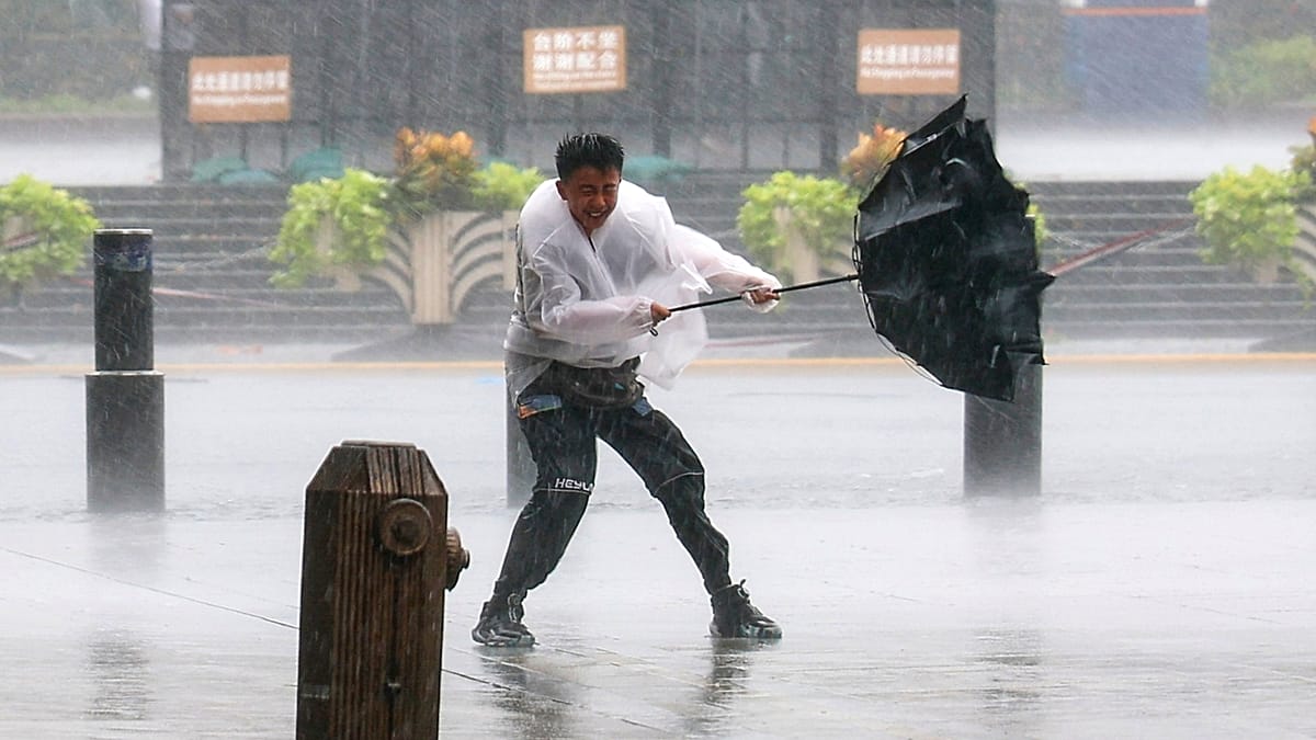 Over 1 million evacuated as Typhoon Dolphin hits China