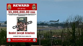 Plane carrying suspected Irish crime boss Daniel Kinahan extradited following April arrest in Dubai, United Arab Emirates, arrives in Dublin, Ireland, 9 August, 2026