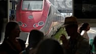 Un Frecciarossa di Trenitalia alla stazione Termini di Roma