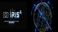 The IRIS logo on a dark background