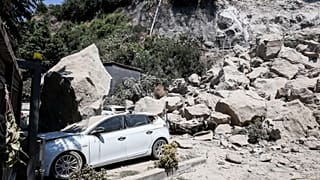 Schäden nach dem Beben vom 31. Juli mit Stärke 4,7