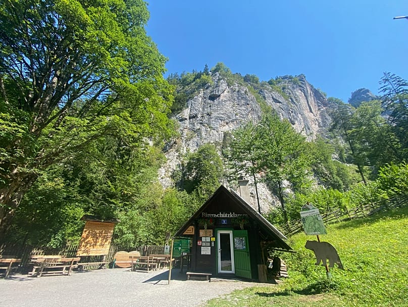 Bärenschützklamm girişi
