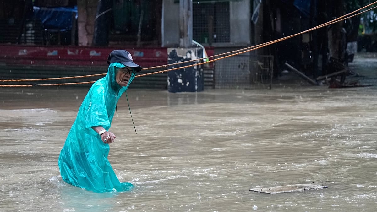 Days of heavy rain leave at least 13 dead in Philippines, rescuers say