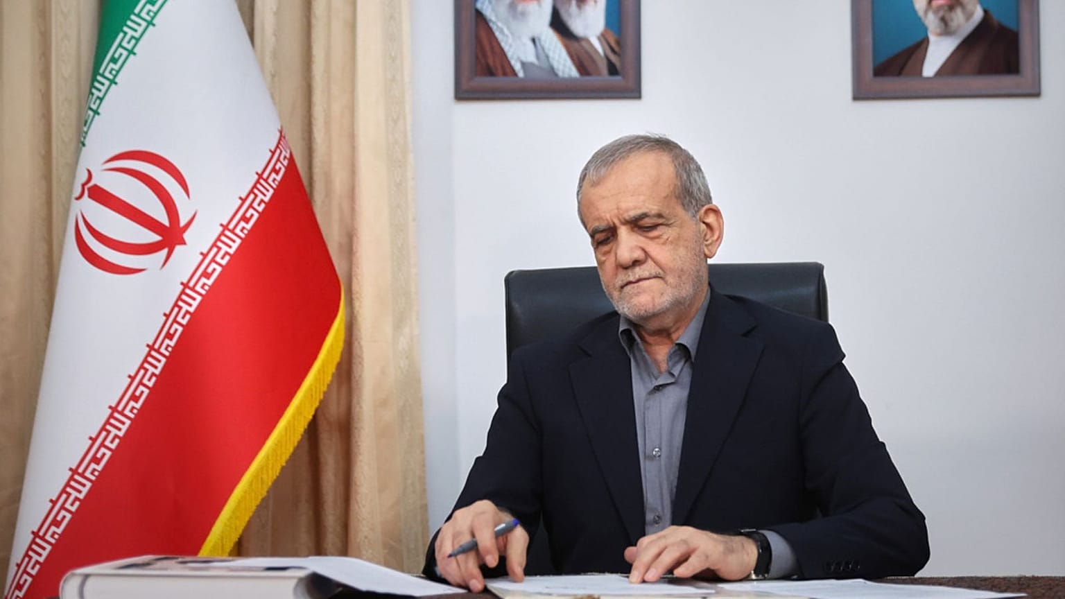 Iranian President Masoud Pezeshkian