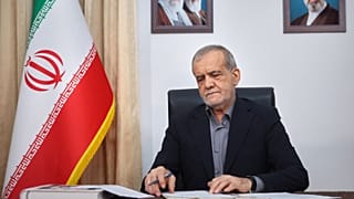 Iranian President Masoud Pezeshkian