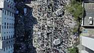 Residents and rescue workers search through the rubble after an earthquake struck Cali, Colombia, Monday, 10 August, 2026.