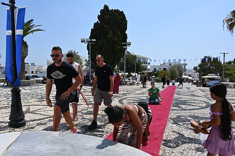 fot. archiwalna – pielgrzymka na Tinos