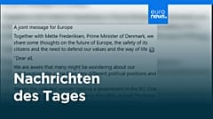 Nachrichten des Tages | 11. August 2026 - Mittagsausgabe