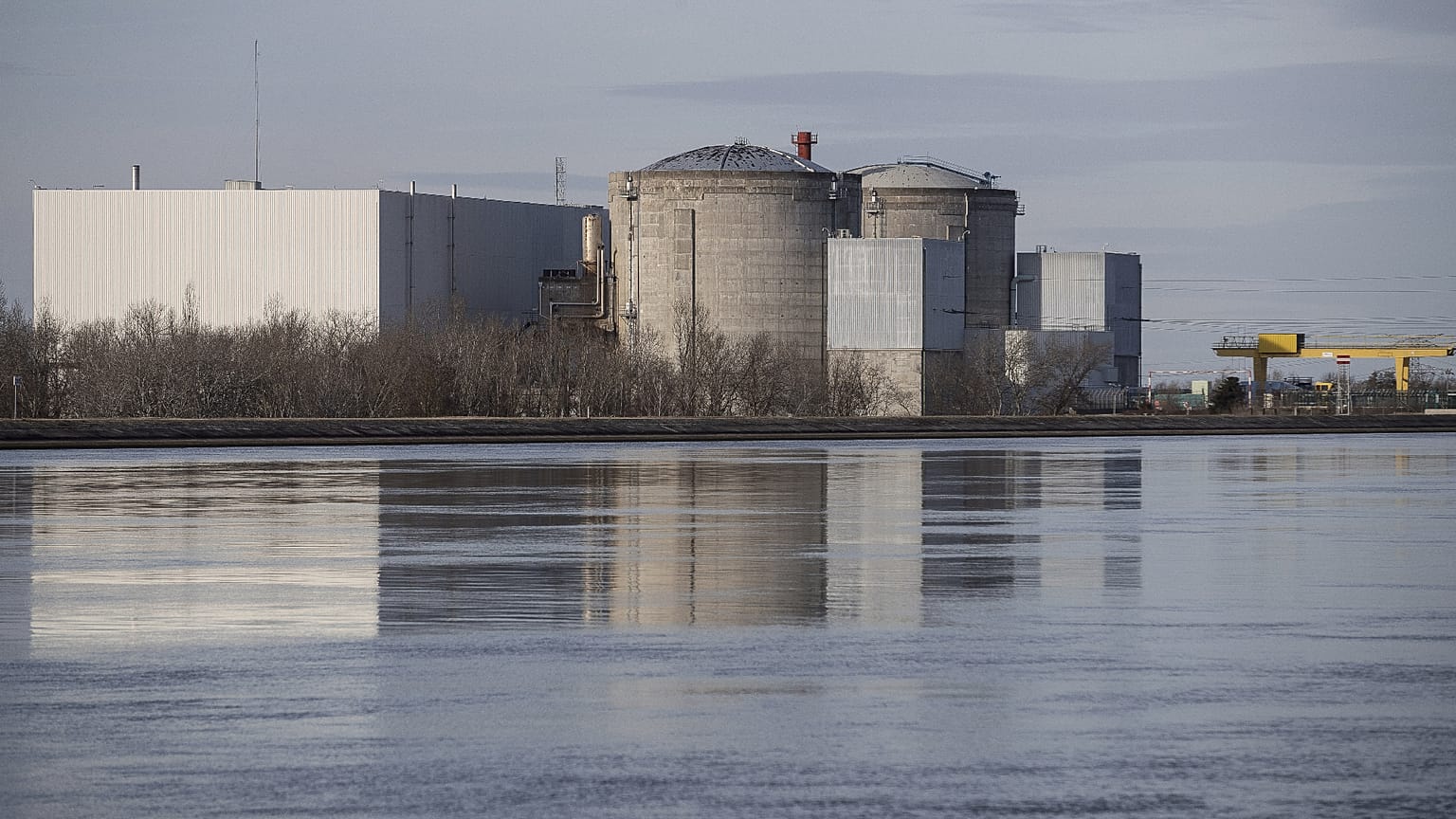 Le site nucléaire de Fessenheim, dans l'est de la France, vendredi 21 février 2020. 