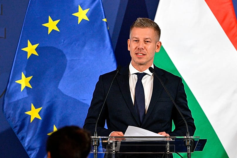Hungarian Prime Minister Péter Magyar speaks at a press conference in Budapest, 30 July, 2026