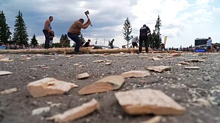 À Chamrousse, 60 bûcherons défient le chrono lors du championnat de France