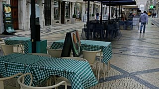 ARQUIVO - Rua da Baixa de Lisboa, novembro 2020