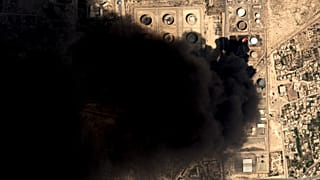 Fire breaks out after attack on major Libya gasoline tank