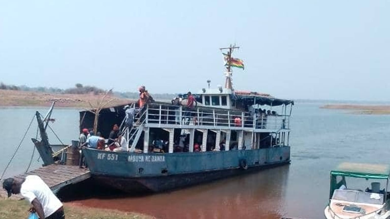 Image of the boat reportedly involved in the incident.