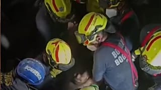 Captura de pantalla de la red X de los Bomberos de Bogotá