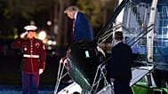 President Donald Trump arrives on Marine One on the Ellipse near the White House, Tuesday, Aug. 11, 2026, in Washington. (AP Photo/Jose Luis Magana)