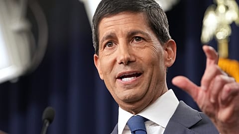 Federal Reserve Board Chairman Kevin Warsh speaks at a news conference in Washington, 29 July 2026