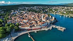 The island of Krk in Croatia, 17 May, 2021