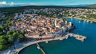 The island of Krk in Croatia, 17 May, 2021