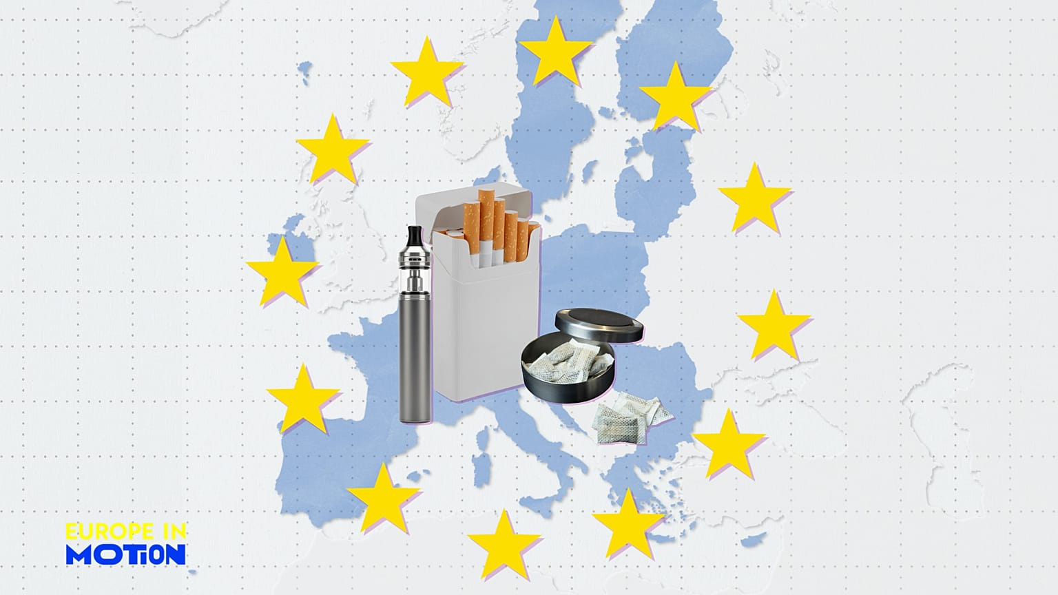 In 2025, one in six people aged 16 or older in the EU used tobacco and related products, such as e-cigarettes and nicotine pouches, every day.