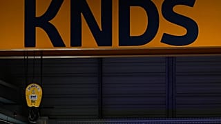 pan-European defense company KNDS in Munich, Germany, Wednesday, April 22, 2026