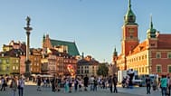 Castle Square in Warsaw, 27 May, 2017