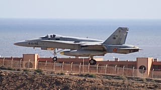 Caza F18, imagen de archivo