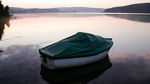 At Lake Schluchsee in the Black Forest - archive photo